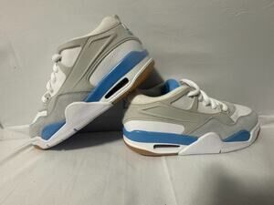New Authentic Air Jordan 4 RM White legend Blue US Womens 6 or Youth 4.5 #148